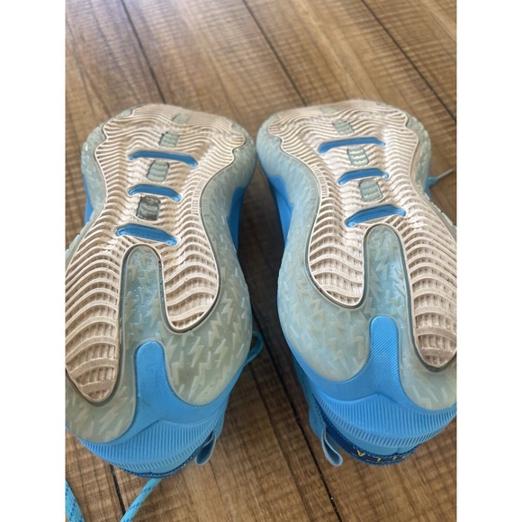 Adidas Men's Shoe, Size 10, Basketball Light Blue DOLLA Damian Lillard - Picture 12 of 12